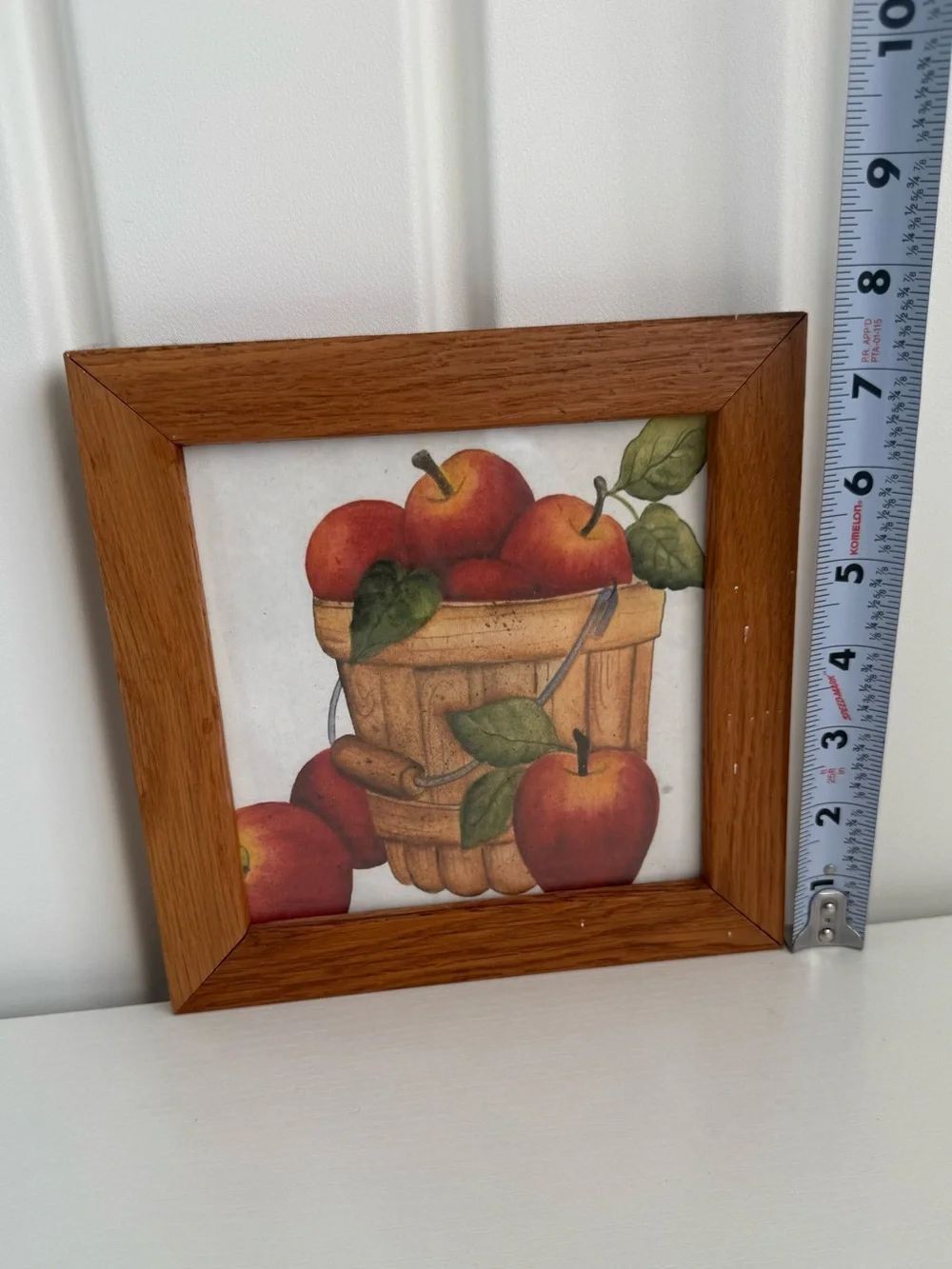 Framed Apple Print Wall Art